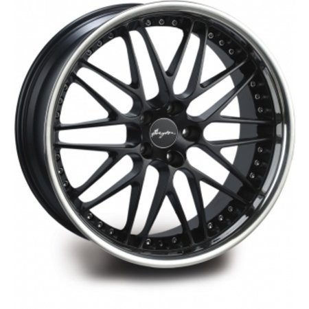 Breyton Spirit II matt black MB mit Edelstahlbett 11x23"